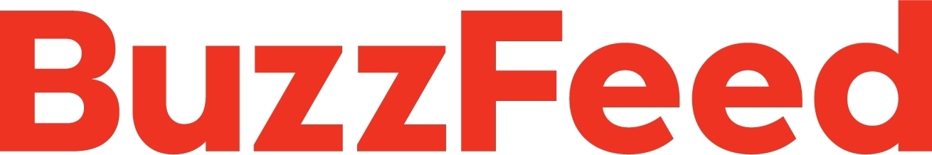 Red Buzzfeed Text Logo